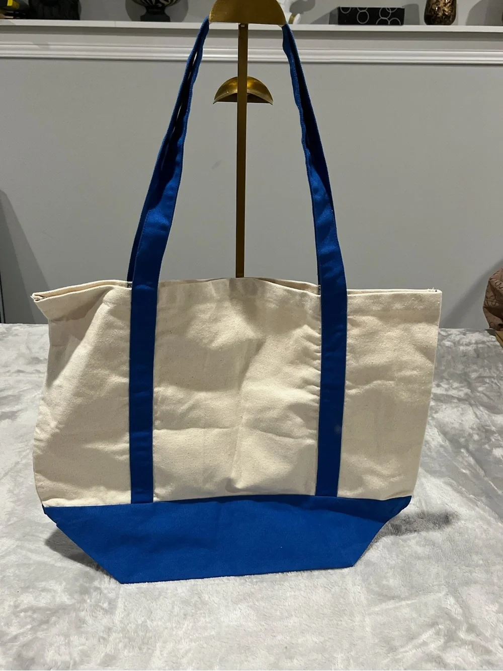Primark Disney Mickey Mouse Patriotic American Flag Canvas Tote Bag NWT